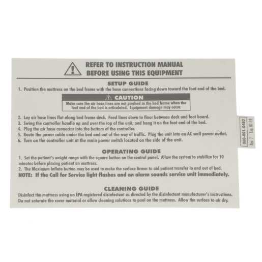 Instruction Label, Primeaire Instruction Label, Primeaire