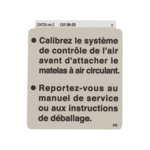 Label, Air Control, French
