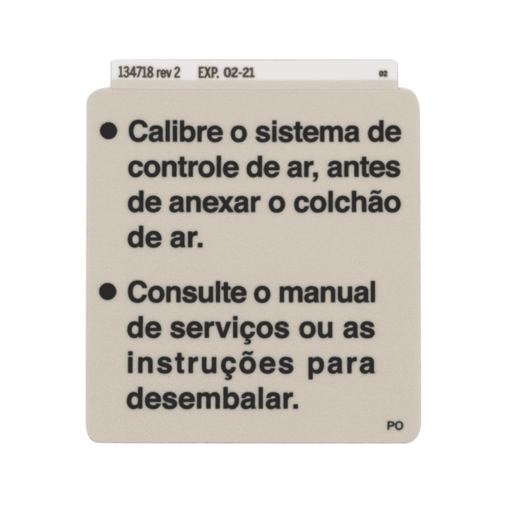 Label, Aircontrol, Brazilian Portuguese