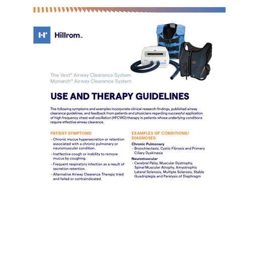 Vest Indications For Therapy
