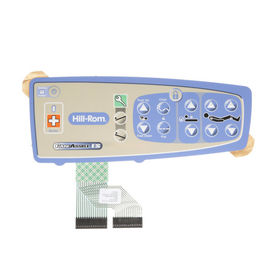 Right Caregiver Overlay w/Bed Controls and Nurse Call
