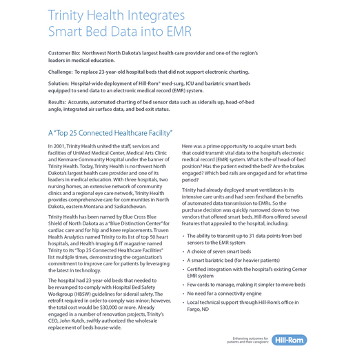 Trinity Health Success Story