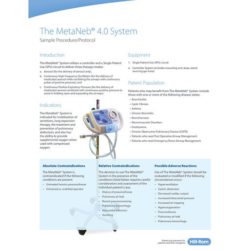 Metaneb 4.0 Sample Procedure Protocol