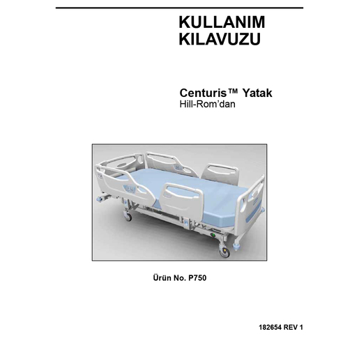 User Manual, Centuris, Turkish