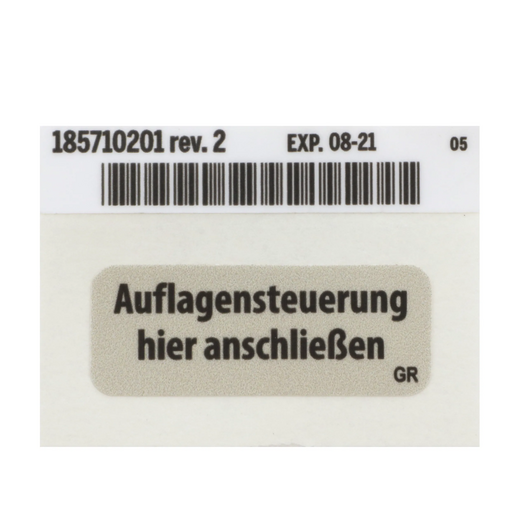 Label, Surface Comm, German