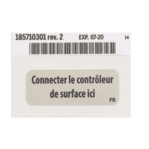 Label, Surface Comm, French