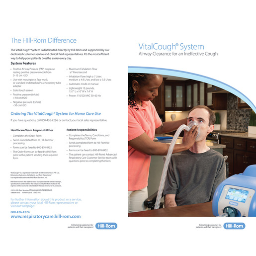 Vitalcough Home Care Brochure