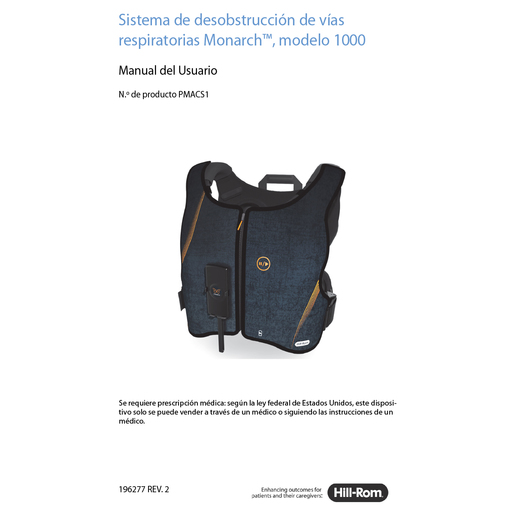 User Manual, Monarch, Spanish Intl