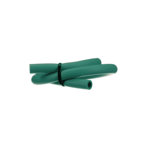 Green Tubing, FPVC, 25" Length