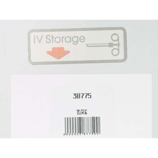 Label, I V Storage