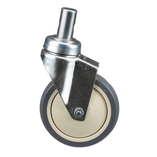 Caster, Swivel, Stm, 125mm, Sgl