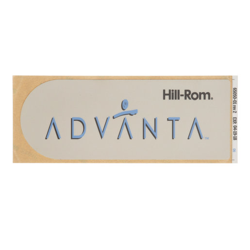 Label, Advanta Siderail, LH