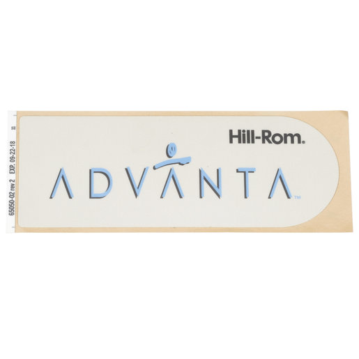 Label, Advanta Siderail, RH
