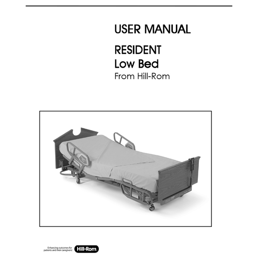 User Manual, Resident Low Bed