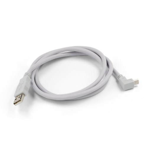 43 in. USB Mini B Right-to-USB A Cable