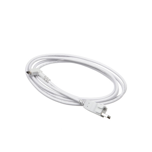 8 ft. USB A to Right-Angle Mini B Cable