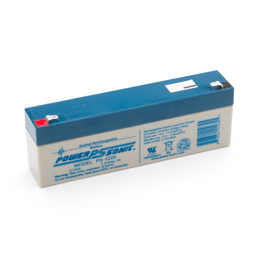 Battery, Rechargeable SLA, 12V, 2.2,2.3Ah