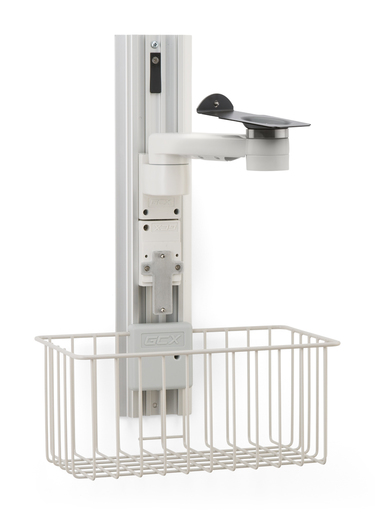 GCX Wall Mount Bracket w/ Channel Adjustment and Extended Housing for Connex Vital Signs Monitor 6000 Series