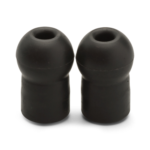 Comfort Sealing Stethoscope Eartips, Large, One Pair, Black