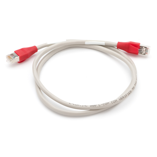 Cable Crossover, CAT5e, RJ-45 M Shielded, 3 ft.
