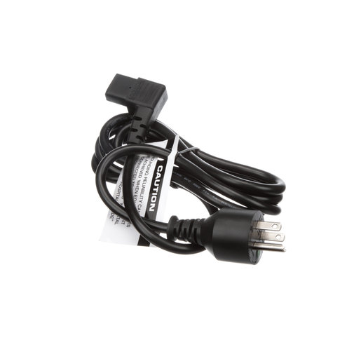 6 ft. Power Cord w/ Right Angle IEC Connector