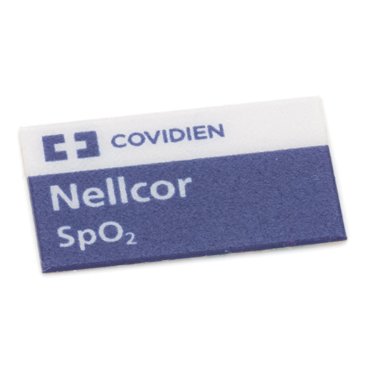 Label, SpO2 Input, Panel Surveyor, OEM Nellcor